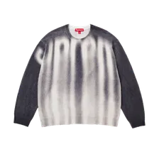 Supreme Blurred Logo Sweater Black