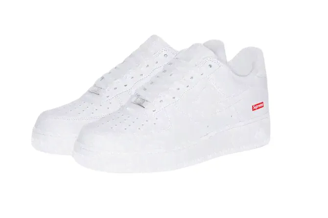 Nike x Supreme Supreme x Nike Air Force 1 Low White-0