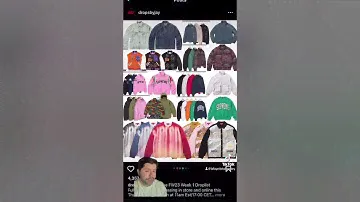 SUPREME WEEK 1 DROPLIST #supreme #streetwear #fashion #sneakerheads