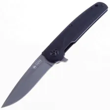 Складной нож Kizlyar Supreme Biker-Z сталь D2 Tacwash, рукоять G10