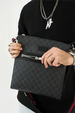Кожаная сумка GG Supreme 27х26 см