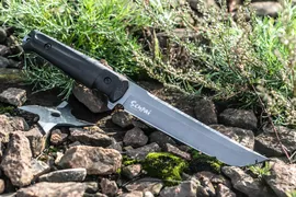 Нож Kizlyar Supreme Senpai PGK TacWash Черный