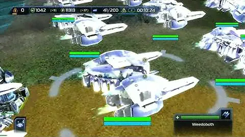 Supreme Commander 2 Xbox 360 edition живой gameplay с Xbox one! #1
