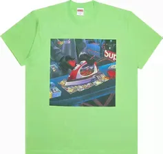 Футболка Supreme Gas Tee 'Lime', зеленый SS22T46 LIME | Green