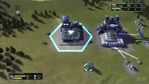Supreme Commander Xbox 360 Gameplay - GDC Gameplay 1